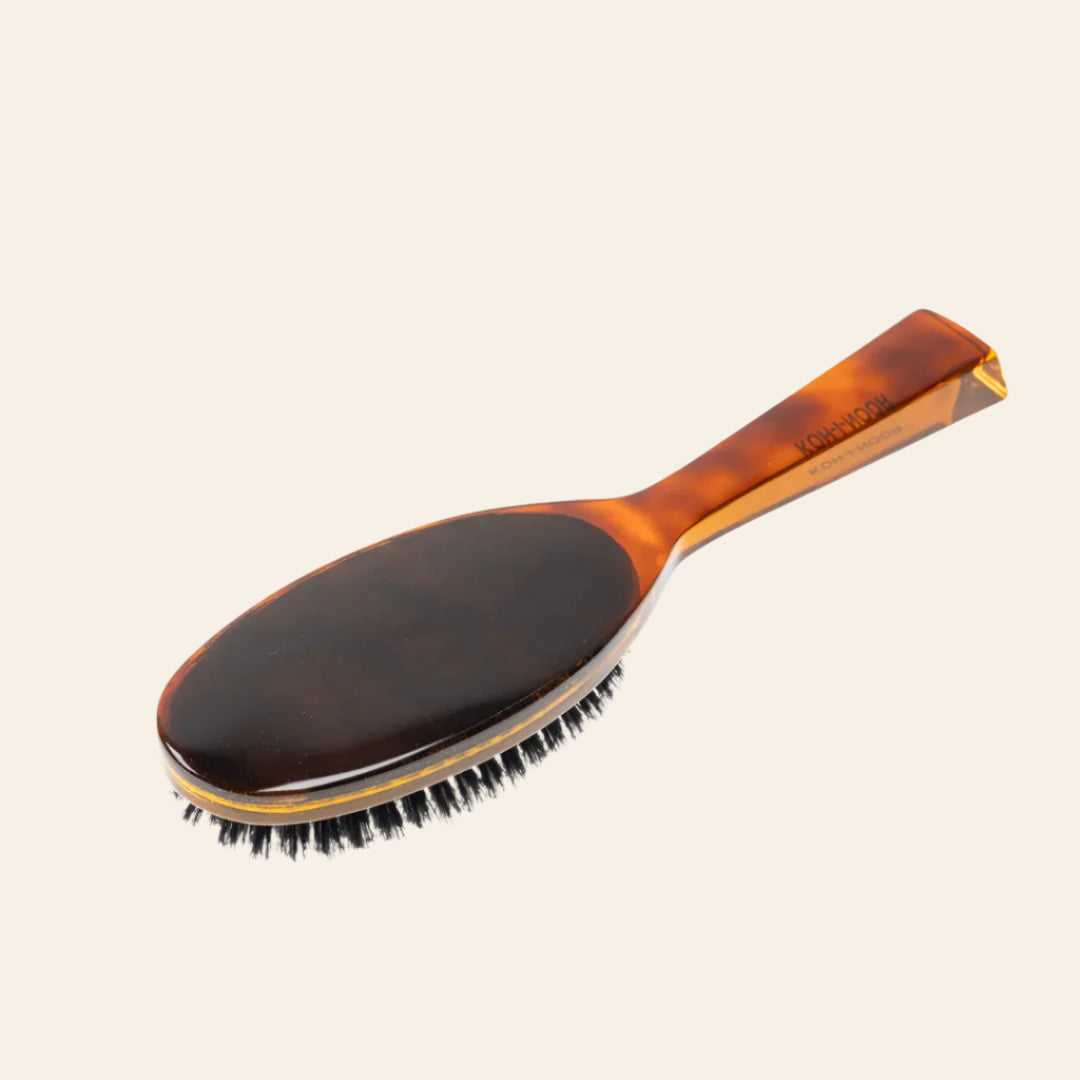 KOH-I-NOOR Jaspe Pneumatic Boar and Nylon Pin Oval Brush