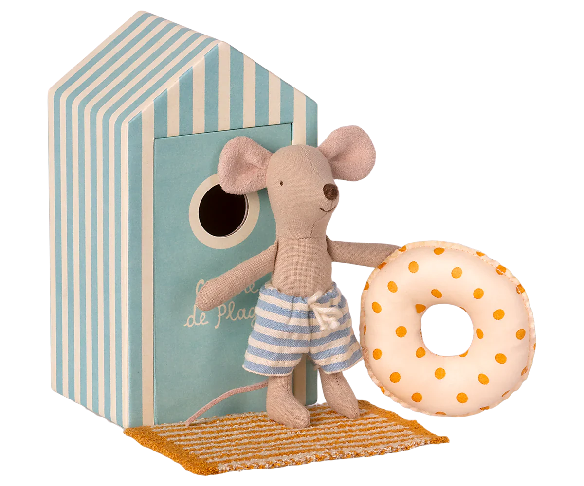 MAILEG Beach Little Brother Mouse