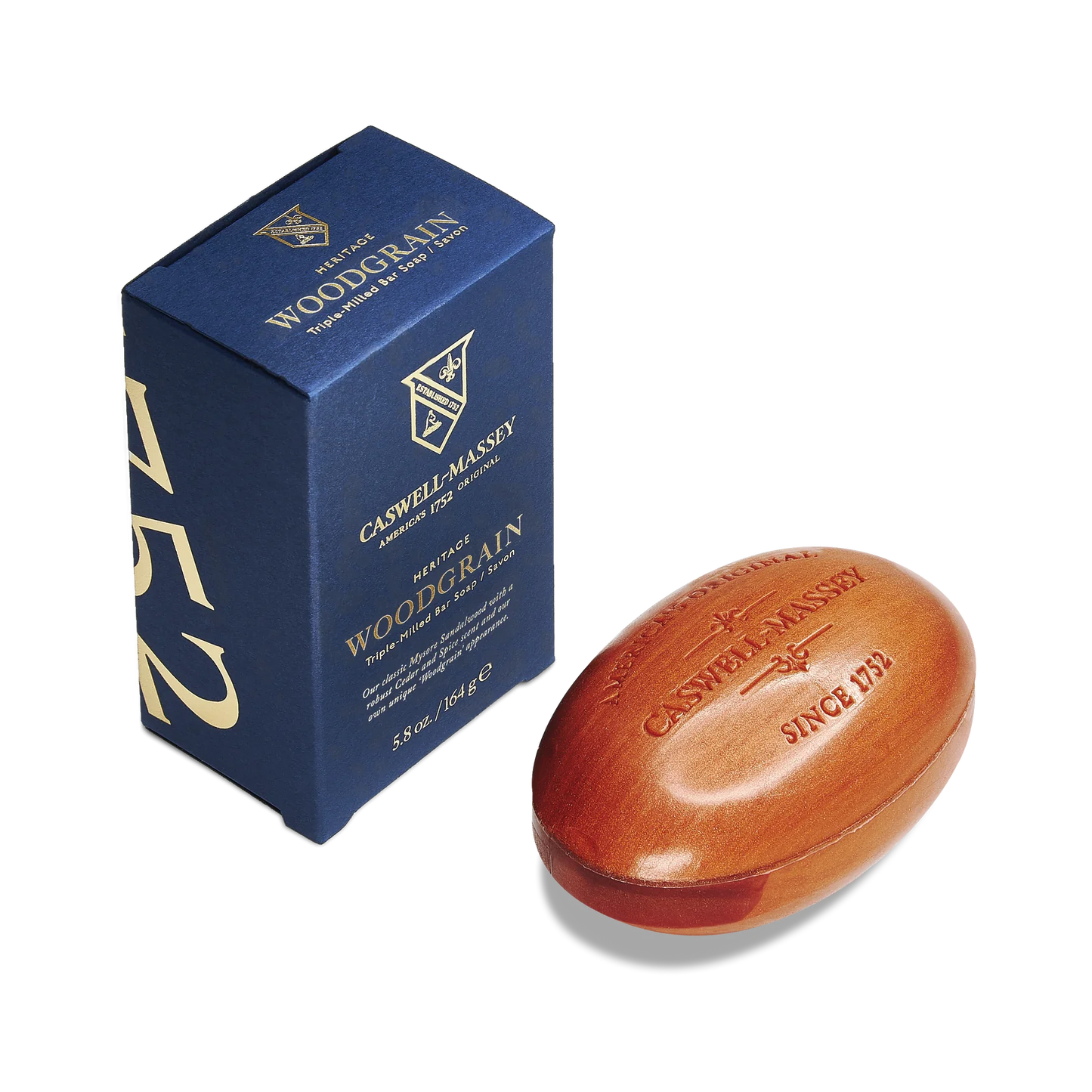 CASWELL-MASSEY Heritage Woodgrain Bar Soap
