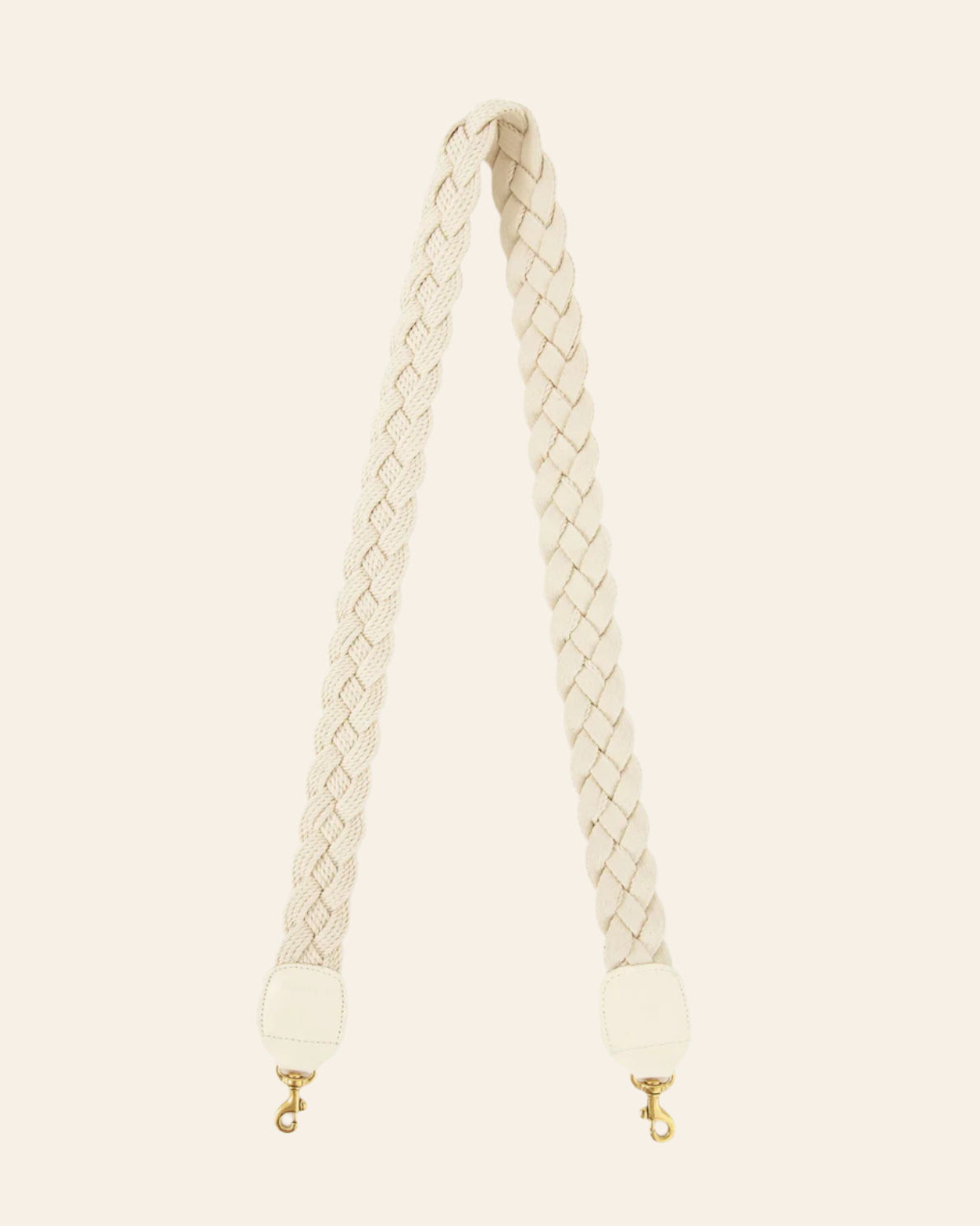 CLARE V Braided Crossbody Strap