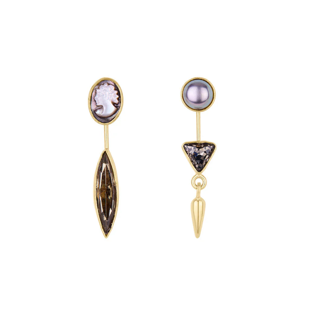 GRAINNE MORTON Detachable Victorian Drop Earrings