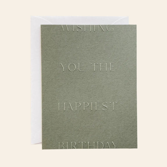 JAYMES PAPER Happy Birthday Card No. 04