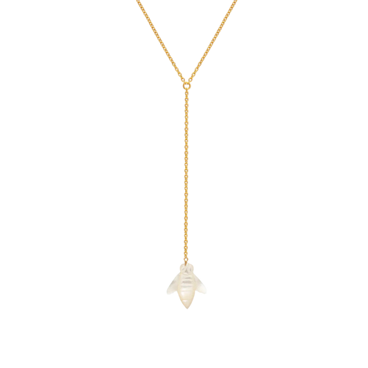 GRAINNE MORTON Bee Lariat Necklace