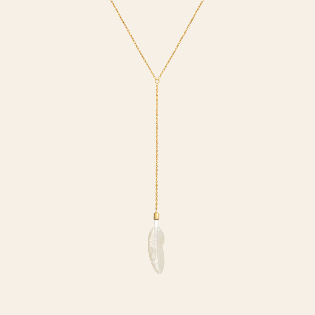 GRAINNE MORTON Feather Lariat