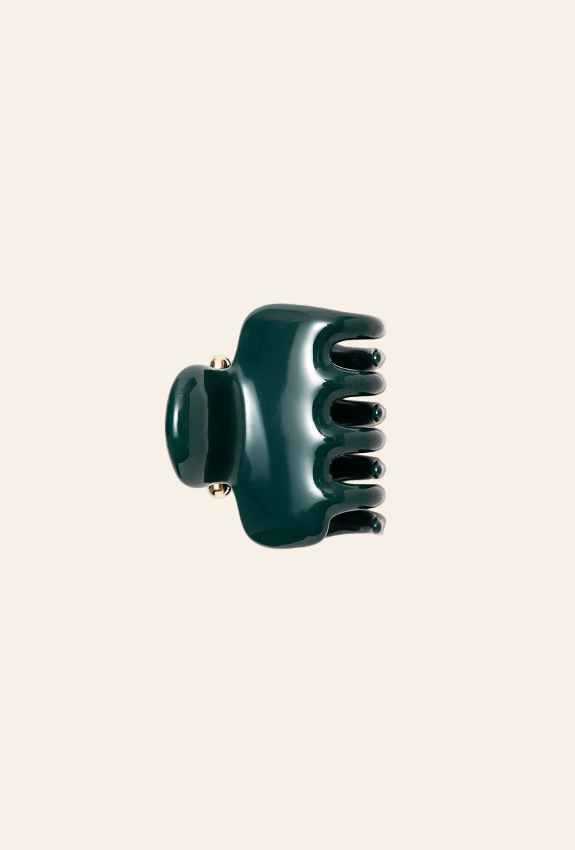 UNDO HAIRWARE No. 2 Claw Clip Deep Green