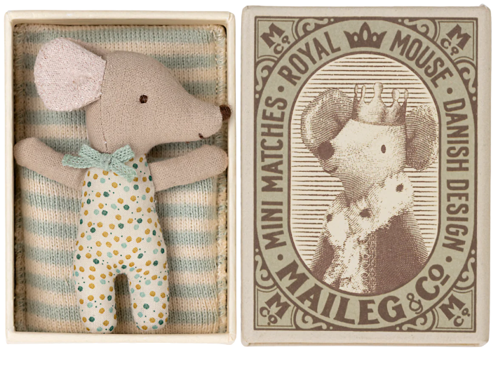 MAILEG Sleepy Wakey Baby Mouse