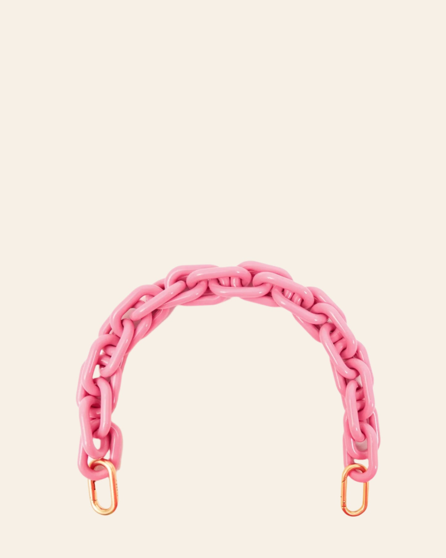 CLARE V Shortie Strap Peony Resin
