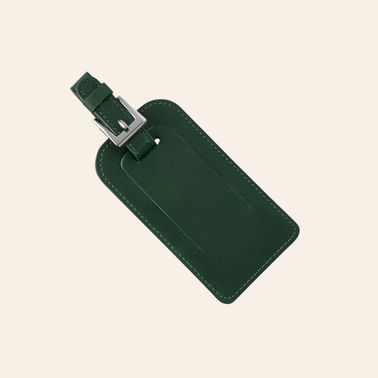 GRAPHIC IMAGE Leather Luggage Tag