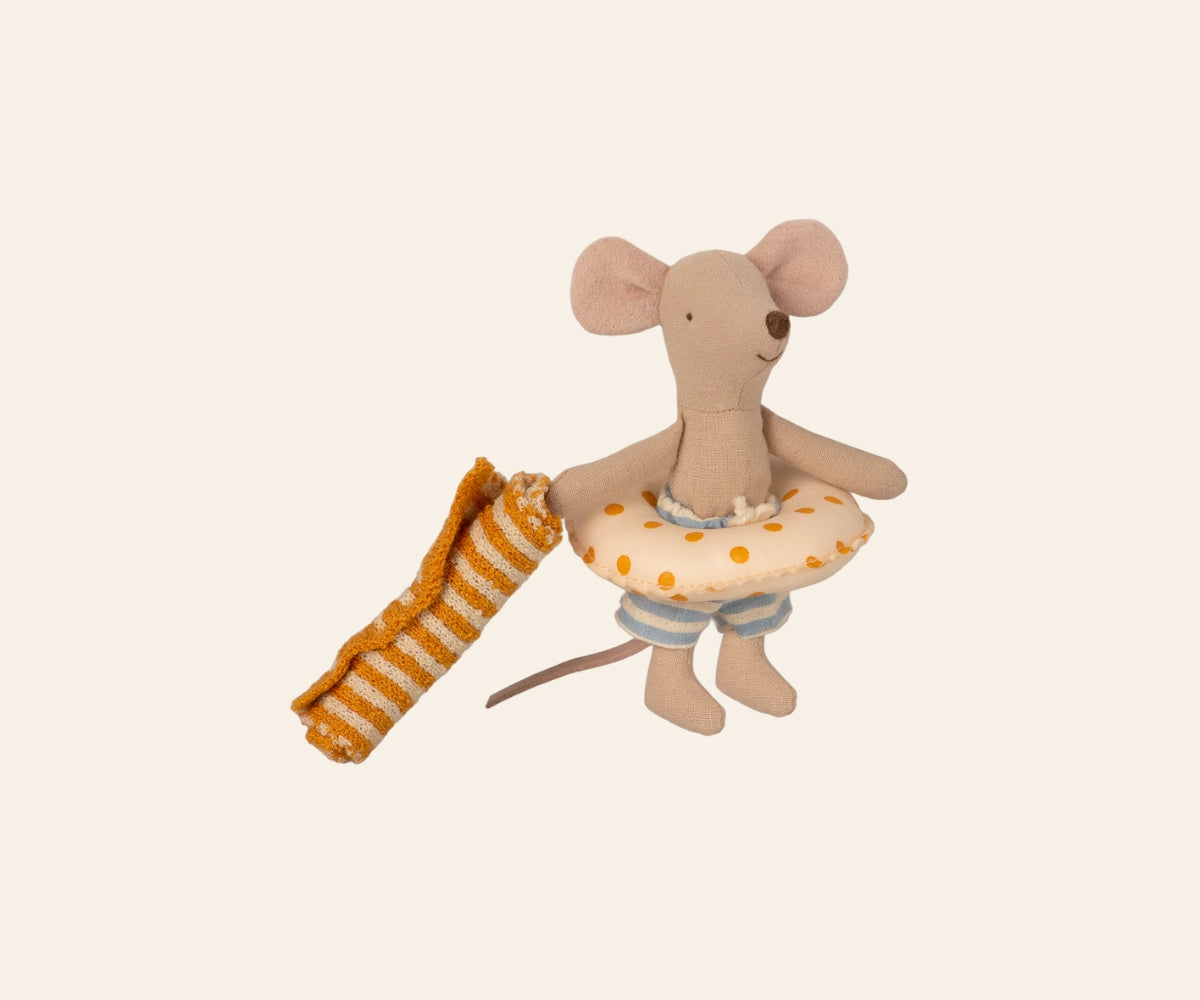 MAILEG Beach Little Brother Mouse
