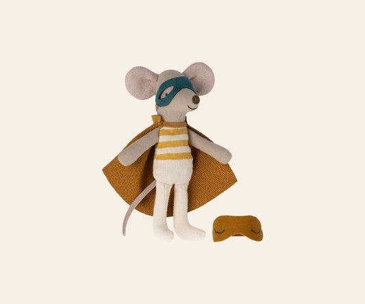 MAILEG Super Hero Mouse in a Box