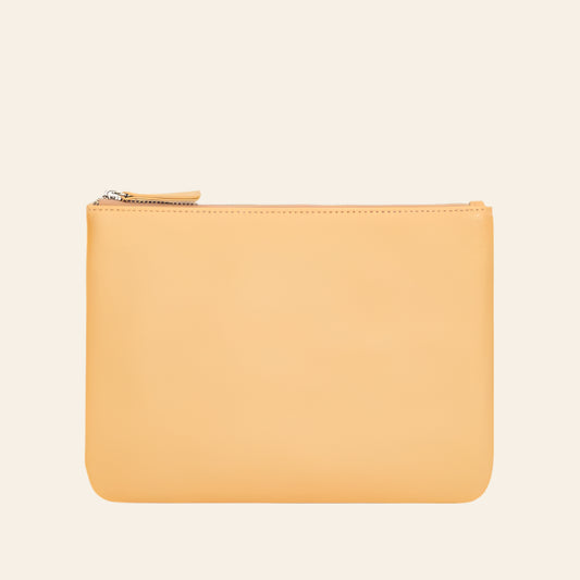 GRY MATTR Vegan Leather Zipper Pouch