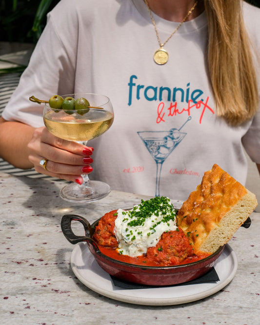FRANNIE & THE FOX Martini T-shirt