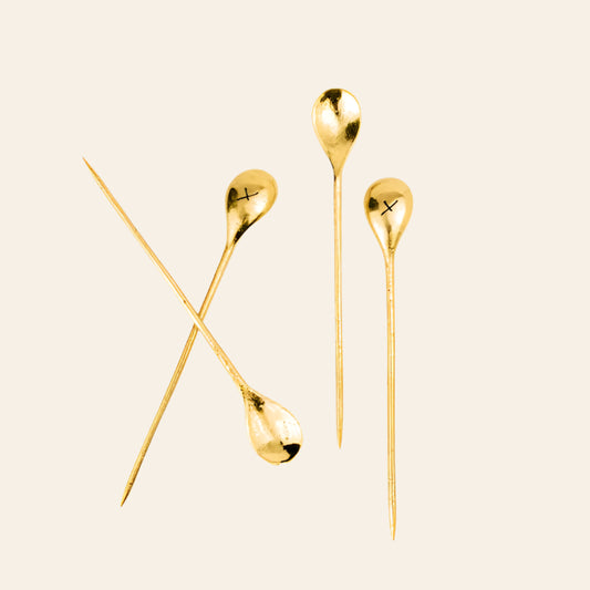 SHELTON METAL Spoon Picks Set of 4