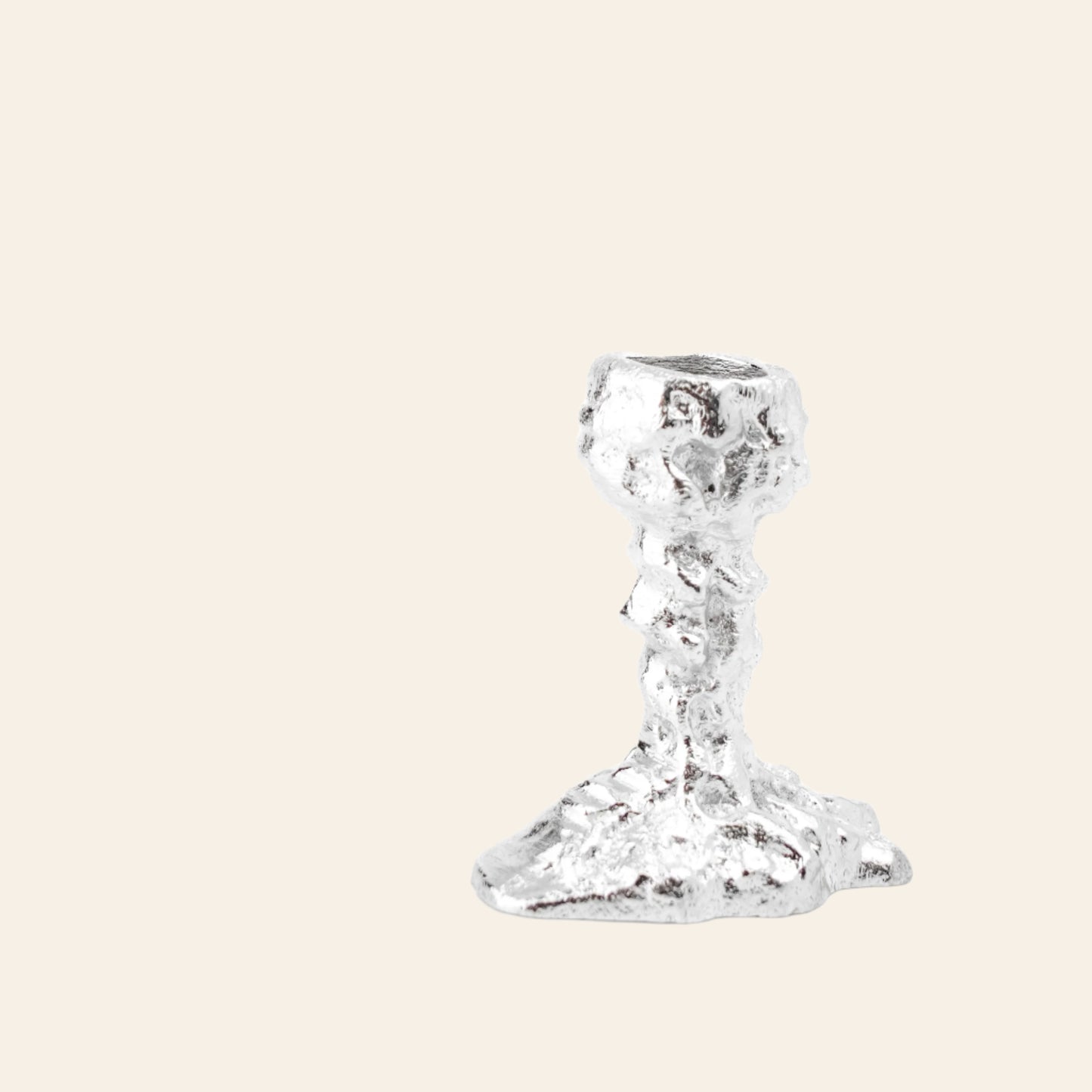 SHELTON METAL Sand Drip Candlestick