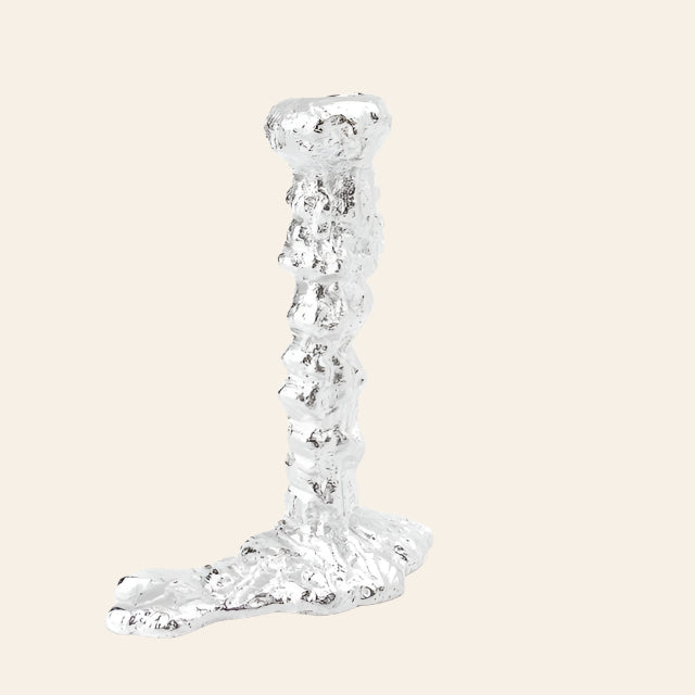 SHELTON METAL Sand Drip Candlestick