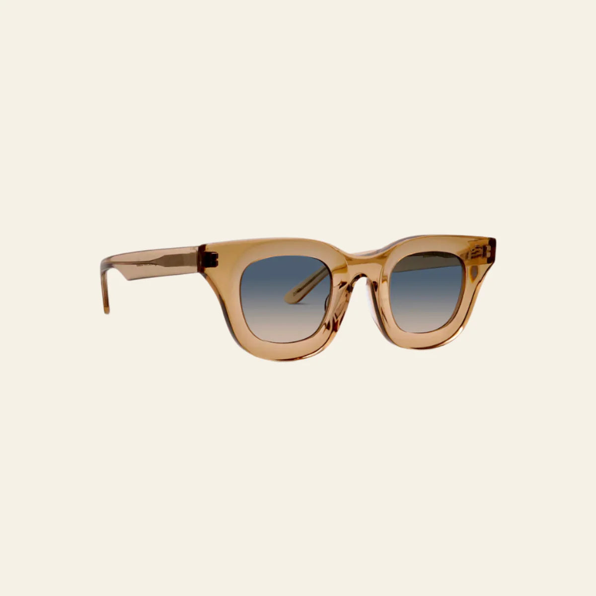 MOXLOX Baddie Golden Crystal Sunglasses