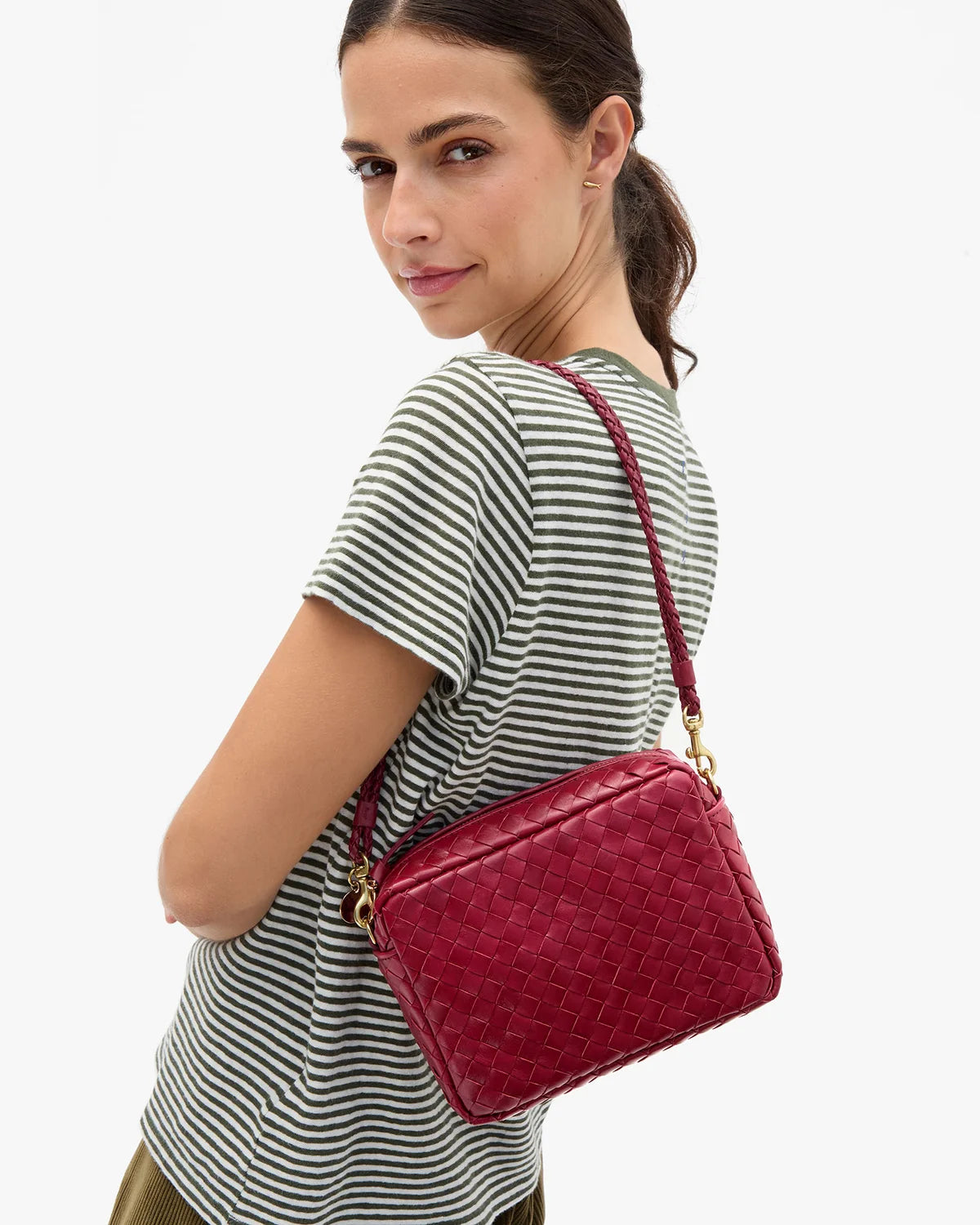 CLARE V Midi Sac with Pocket