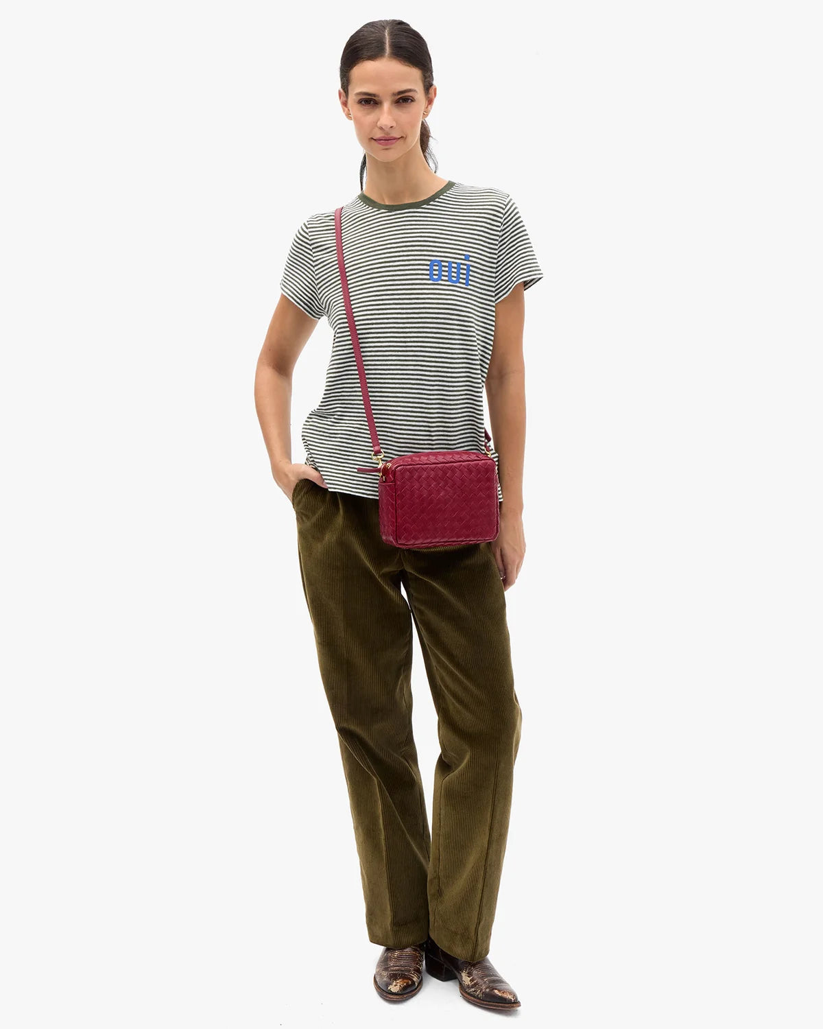 CLARE V Midi Sac with Pocket