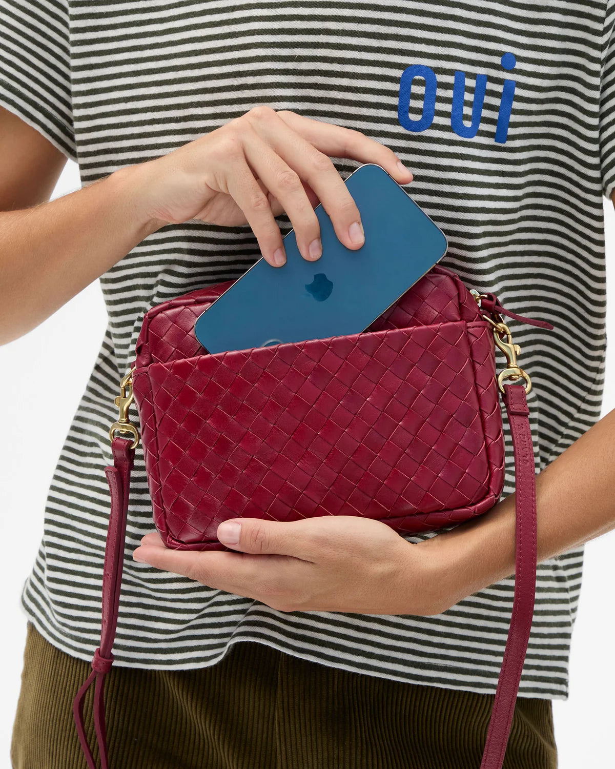 CLARE V Midi Sac with Pocket