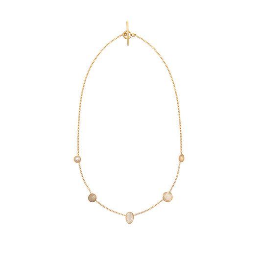 GRAINNE MORTON Five Mini Charm Necklace