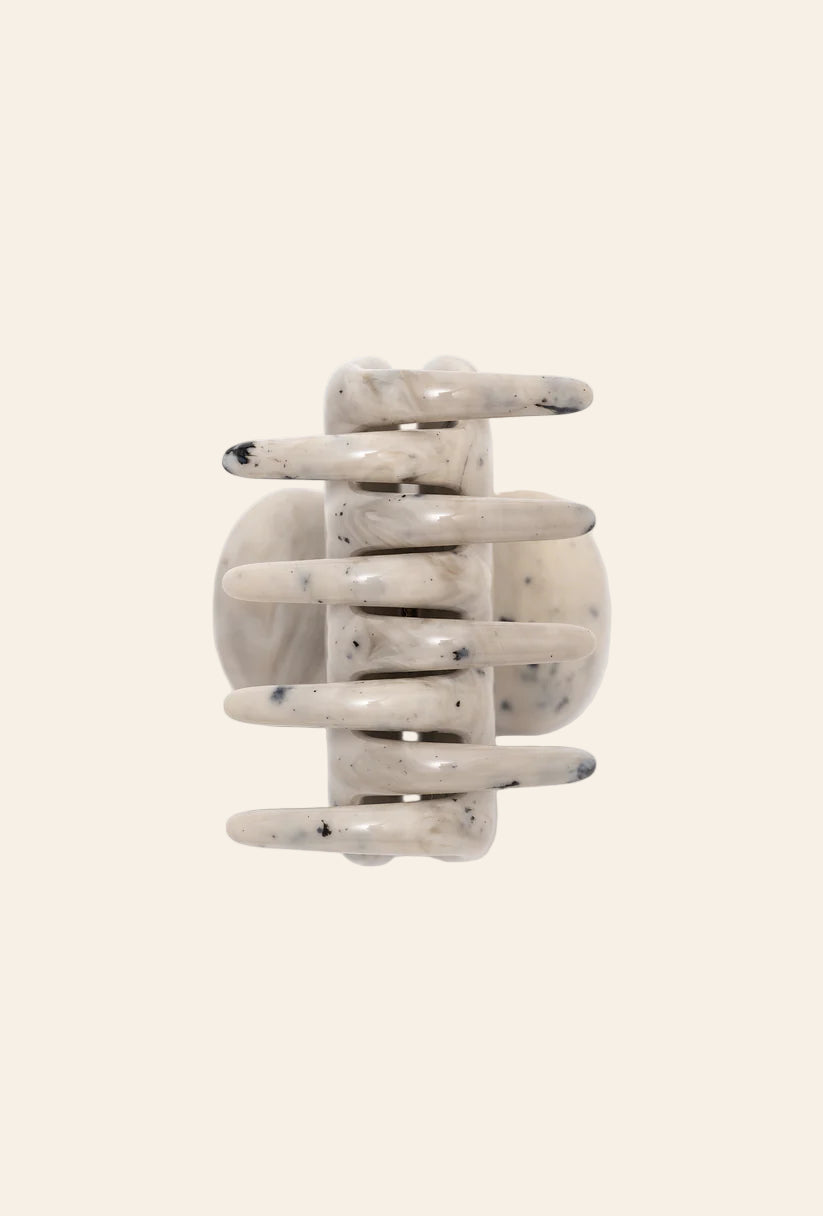 UNDO HAIRWARE No. 5 Claw Clip Gray Marble