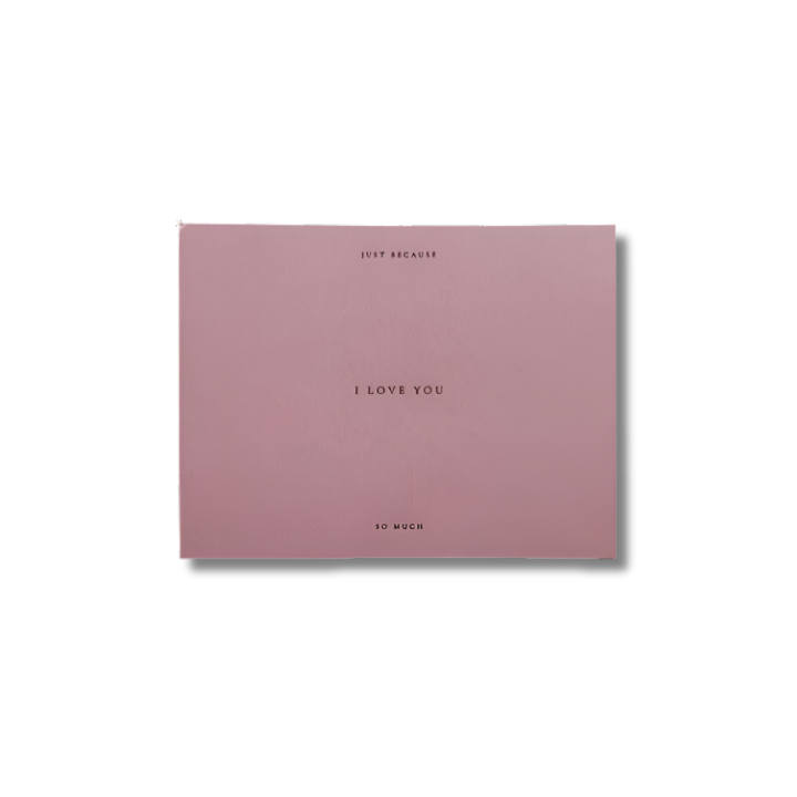 JAYMES PAPER I Love You Card No. 01