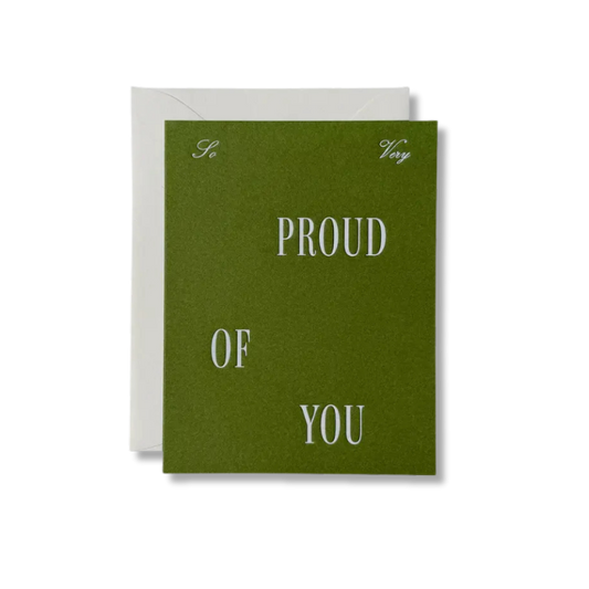JAYMES PAPER So Very Proud Of You Card No. 57
