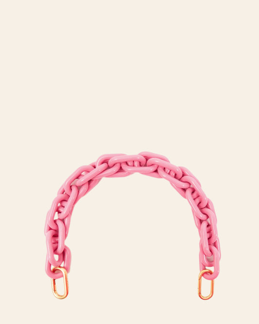 CLARE V Shortie Strap Peony Resin
