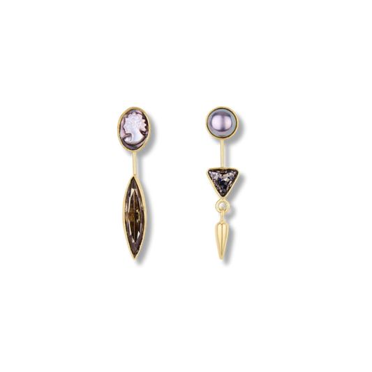 GRAINNE MORTON Detachable Victorian Drop Earrings