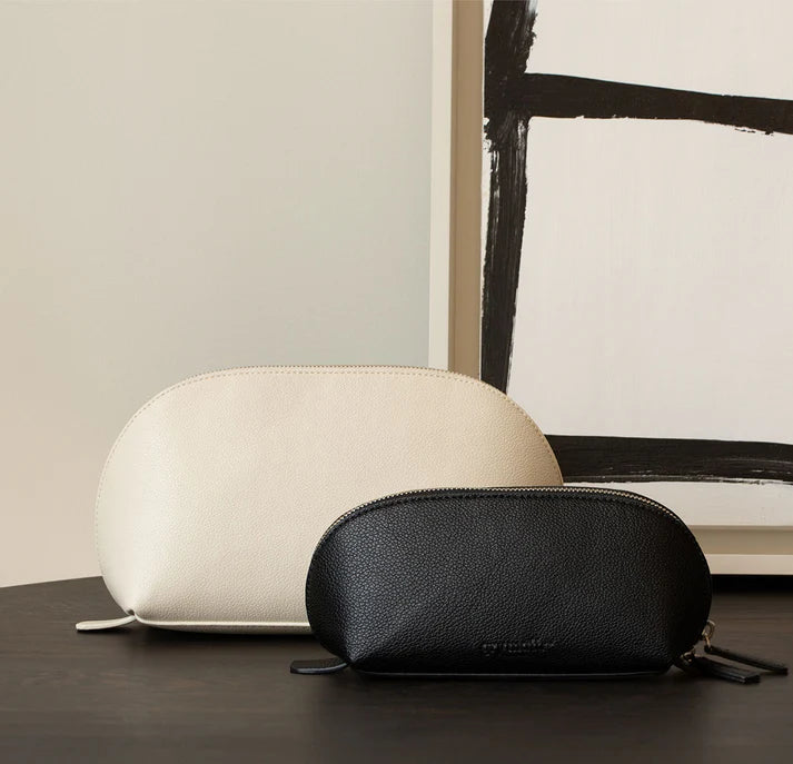 GRY MATTR Vegan Leather Domed Pouch