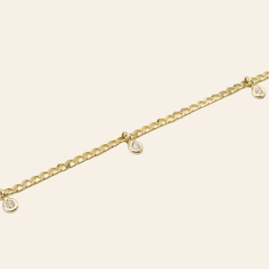 GJENMI Greggie Diamond Shaker Bracelet